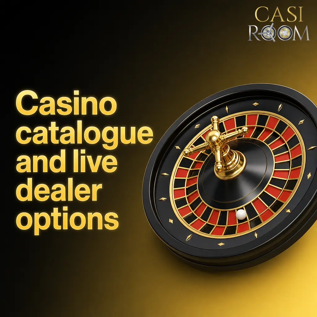Online casino lobby showing slots, table games, roulette, blackjack and live dealer options for UK players