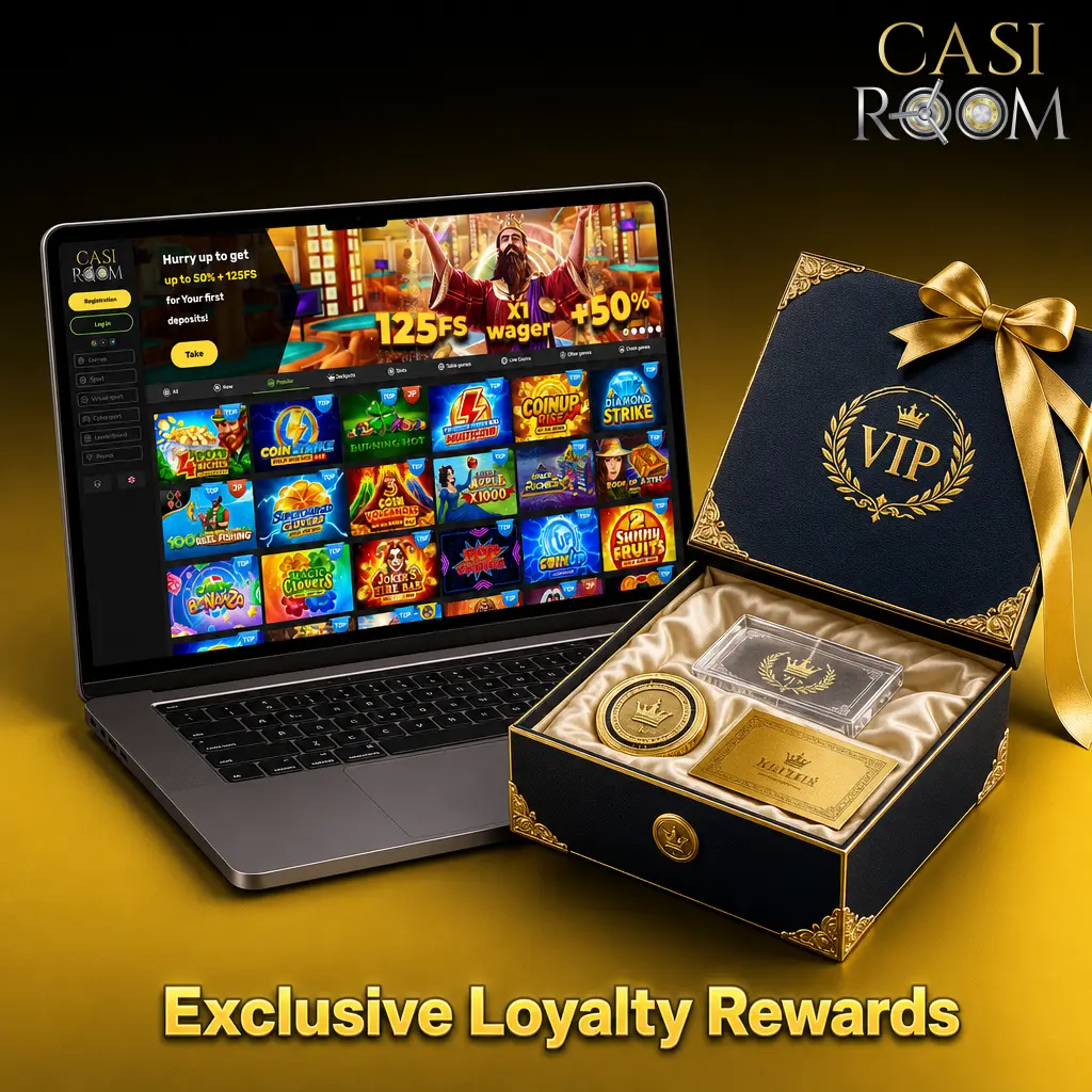 Exclusive VIP loyalty program tiers showing player rewards, custom bonuses, and higher withdrawal limits.