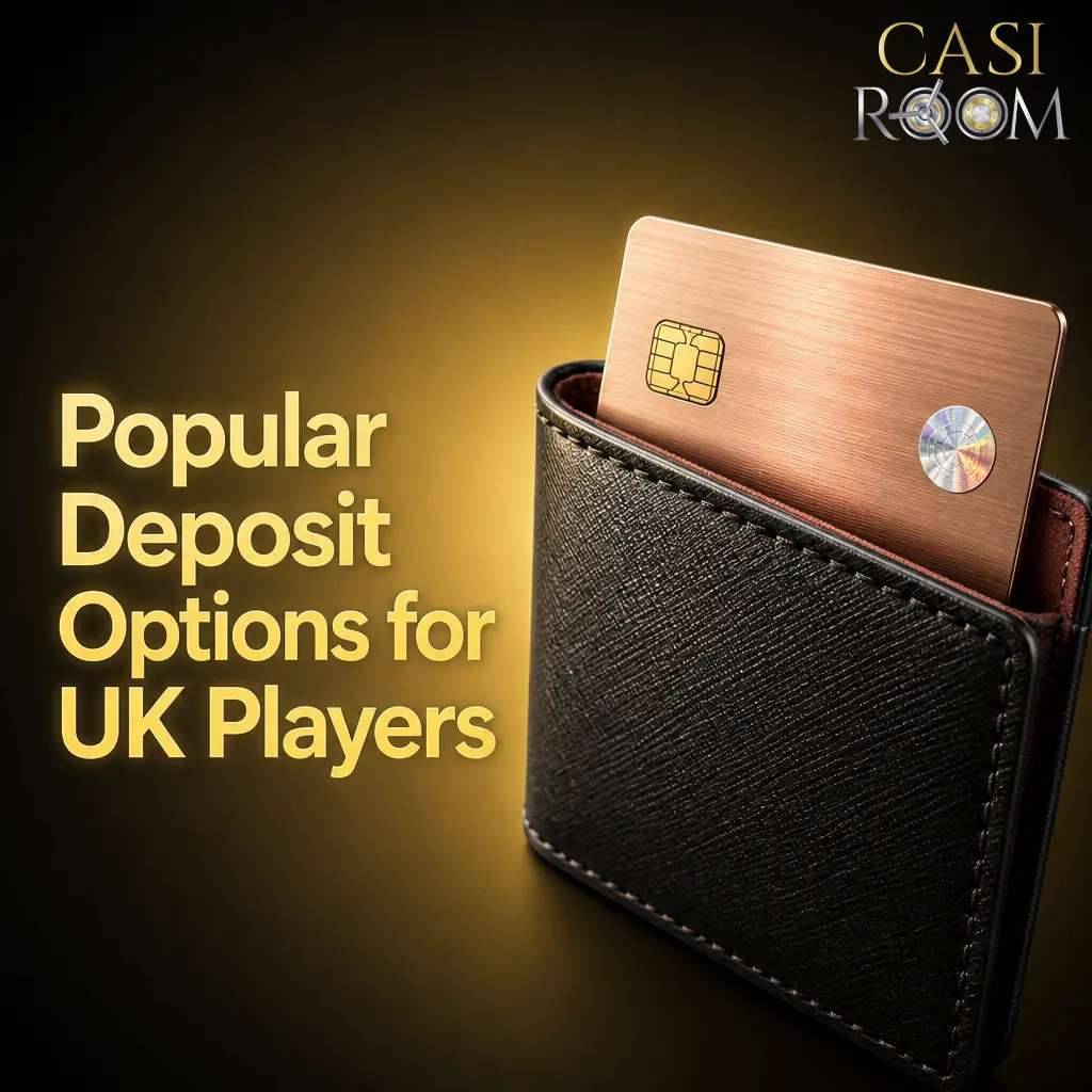 Popular UK casino deposit options including Visa, Mastercard, USDT, BTC, ETH, LTC and TRX