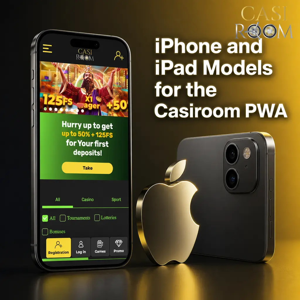 Supported iPhone and iPad models for installing the Casiroom PWA on iOS 16 or later via Safari